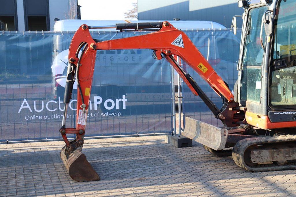 Rupsgraafmachine Kubota U27-4 Diesel 2016