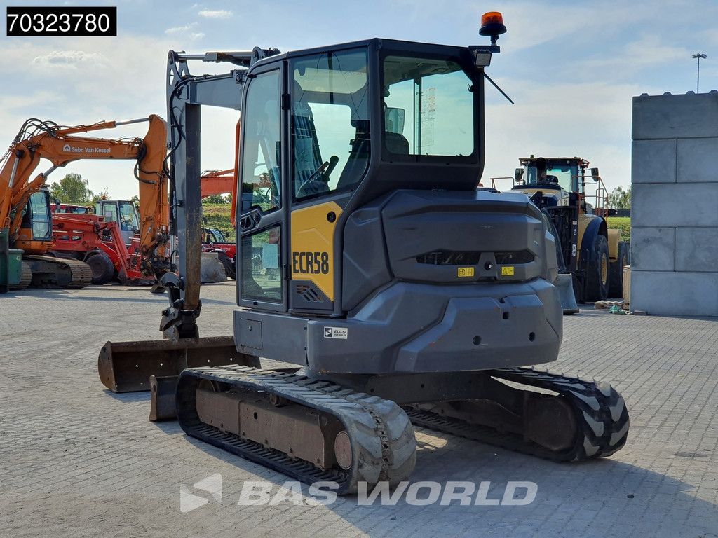 Volvo ECR58 F A/C - 3 Buckets