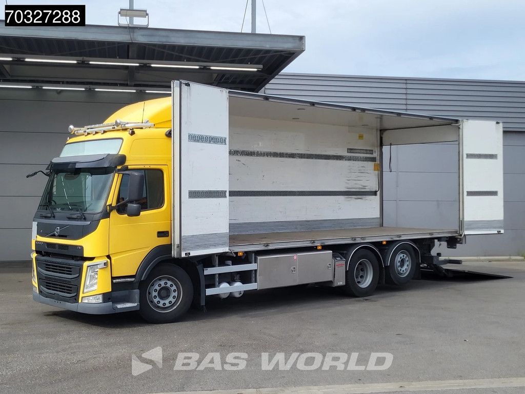 Volvo FM FM 450 6X2 7,63m Box Retarder Full Air 2t Tailgate Lift Axle