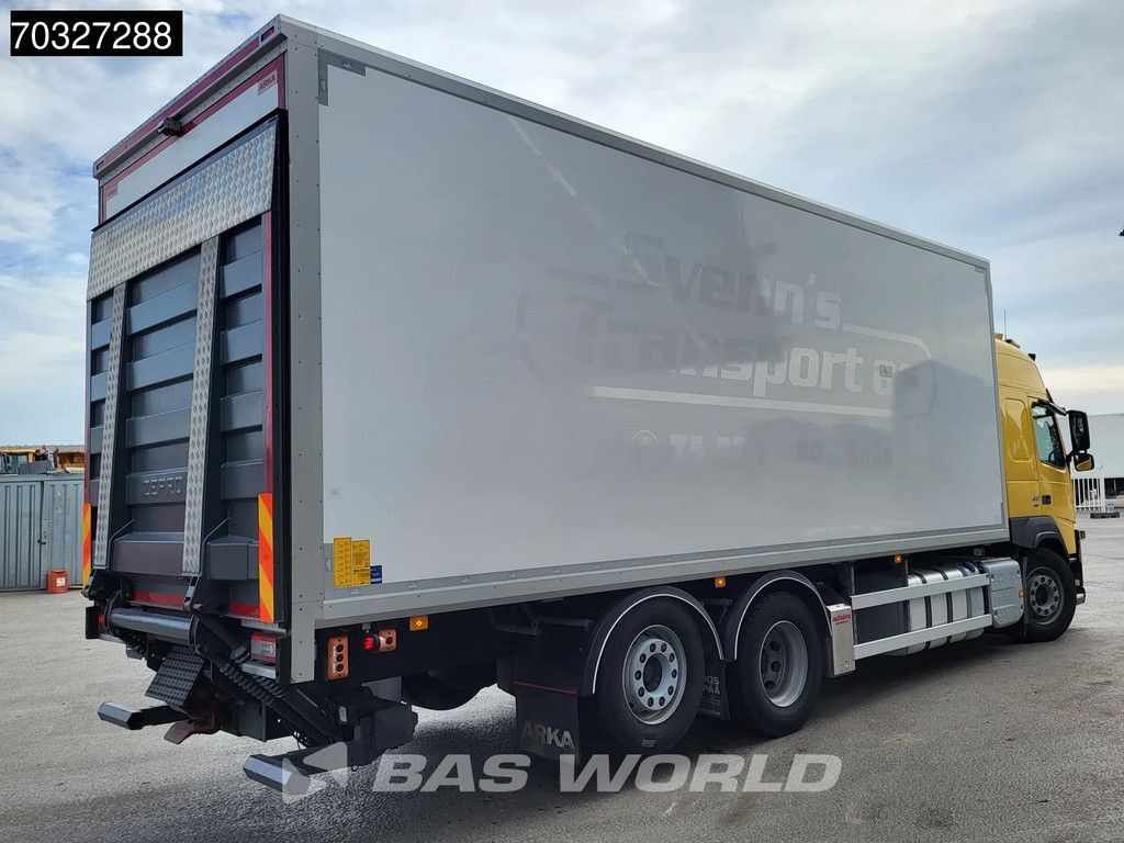 Volvo FM FM 450 6X2 7,63m Box Retarder Full Air 2t Tailgate Lift Axle