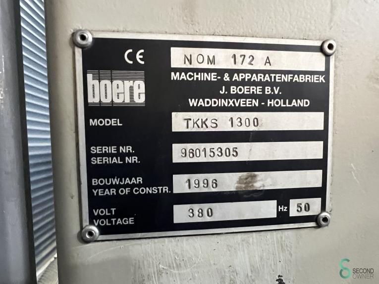 Sanding streets/sanding lines Boere Elite TKKS + BKKS 1300 1996