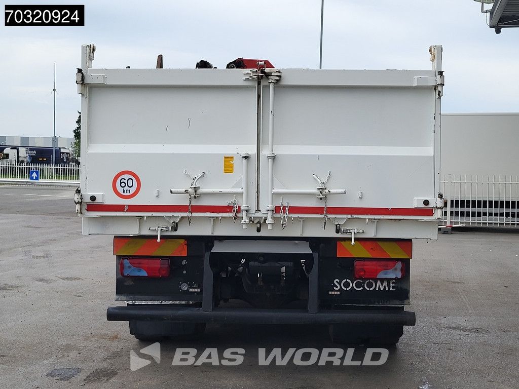 MAN TGM TGM 18.290 4X2 HMF 1320 K4 Remote Crane Tipper Full Steel Euro 6