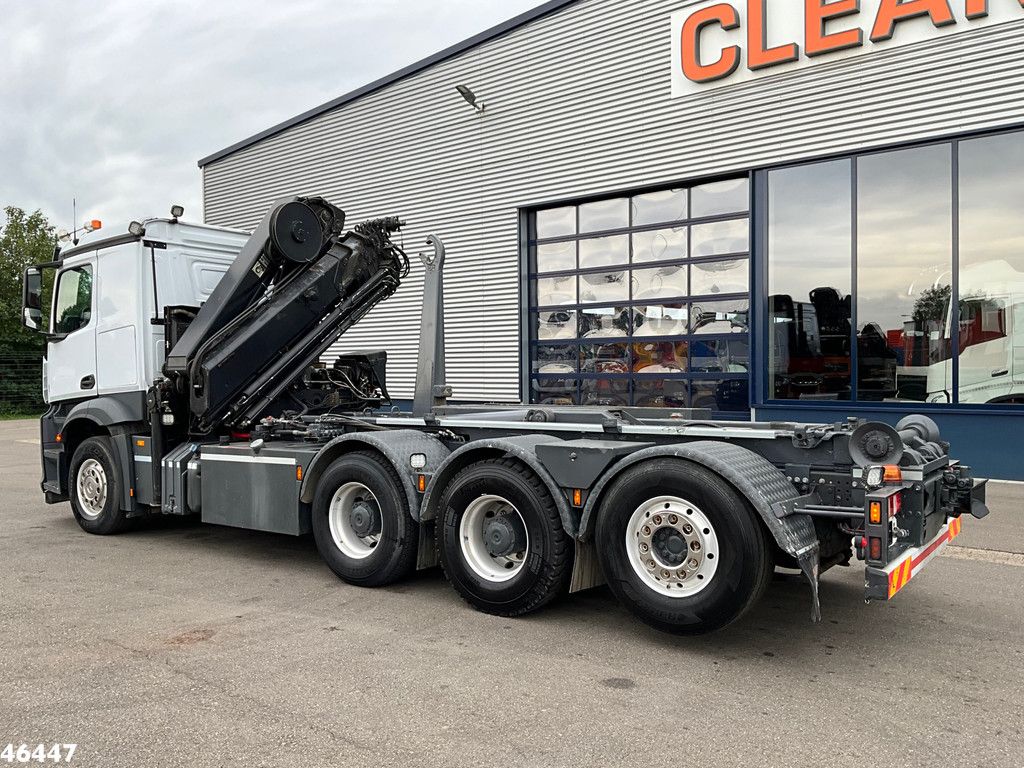 Mercedes-Benz Arocs 3251 8x4 Euro 6 HIab 28 Tonmeter laadkraan