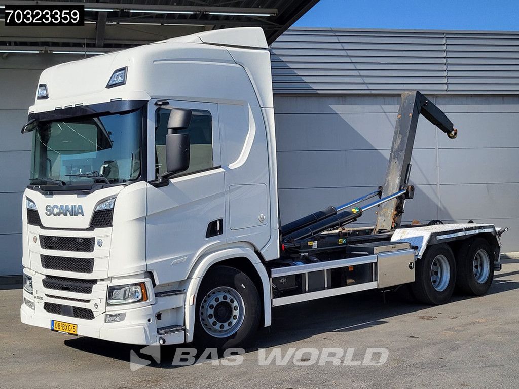 Scania R R580 6X2 NL-Truck JOAB L20-5750 containersystem Lift-axle Retarder Euro 6