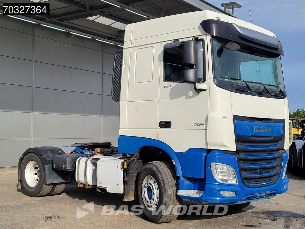 DAF XF 530 4X2 SC Retarder Hydraulik PTO Standklima ACC Alcoa's