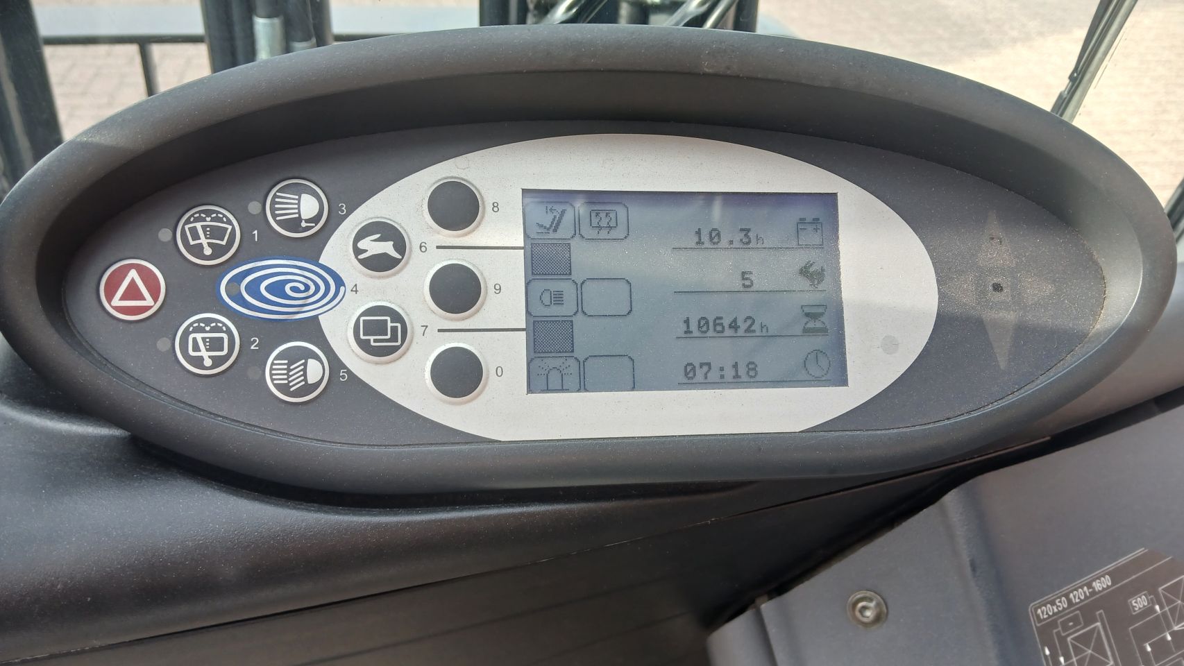 Still rx60-30 / vorkenversteller / side shift / 2017 / 10642 uur