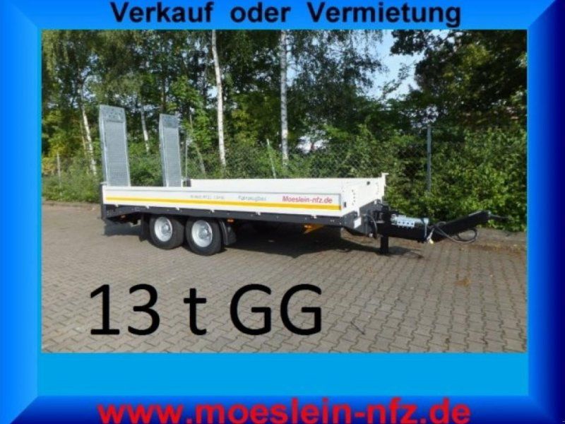 Möslein TTT 13- 6,28 Weiß Neuer Tandemtieflader 13 t GG