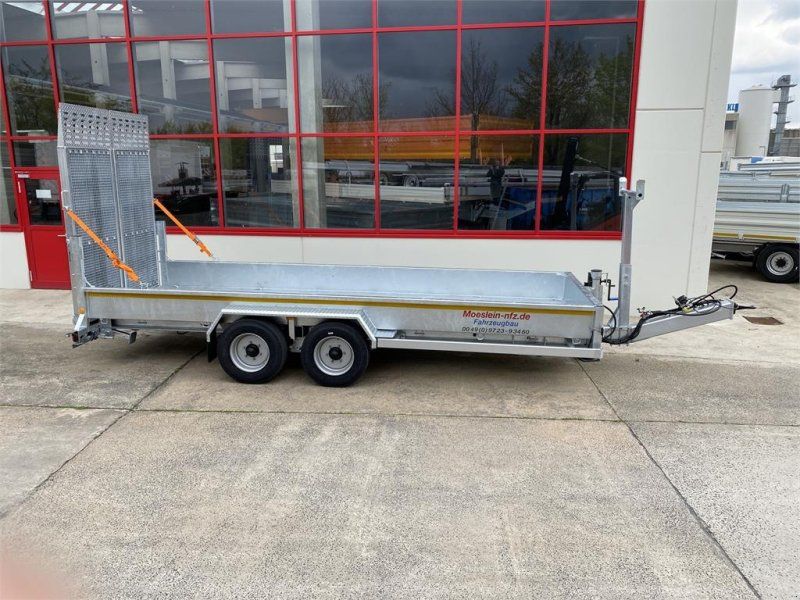 Möslein TT 11-E6x2 hydr. Rampen Tieflader für Fräsen brei