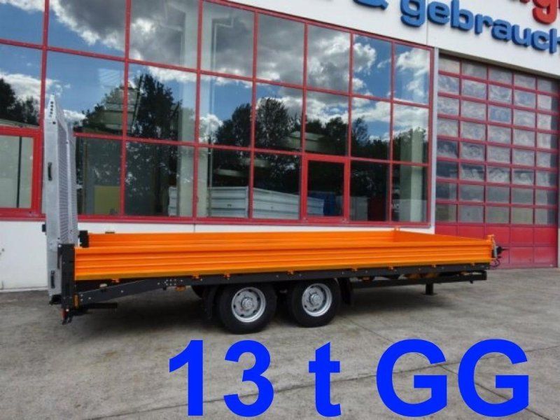 Möslein TTT 13- 6,28 Orange Neuer Tandemtieflader 13 t GG