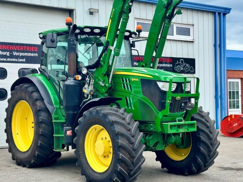 John Deere 6145R Direct Drive + 663R Frontlader #top Zustand#