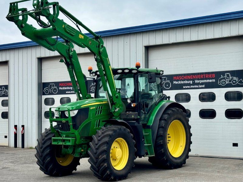John Deere 6145R Direct Drive + 663R Frontlader #top Zustand#