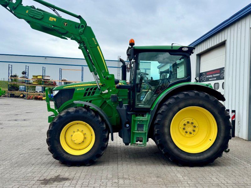 John Deere 6145R Direct Drive + 663R Frontlader #top Zustand#
