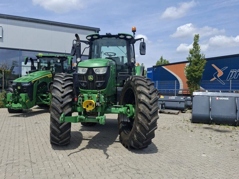 John Deere 6155 MH Hochrad Spargel