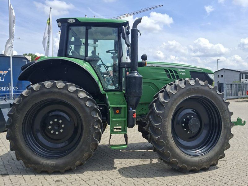 John Deere 6155 MH Hochrad Spargel