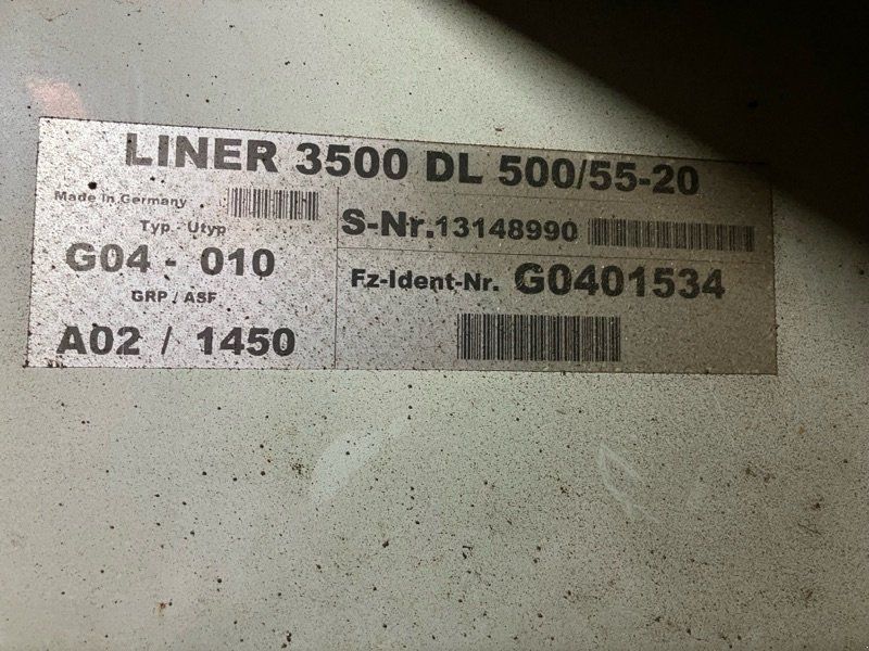 Claas LINER 3500