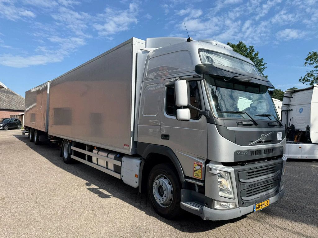 Volvo FM 370 Volume-Combi 2x Dhollandia 2000KG Adaptive Cruise Standairco NL APK/TUV 11-08-2026