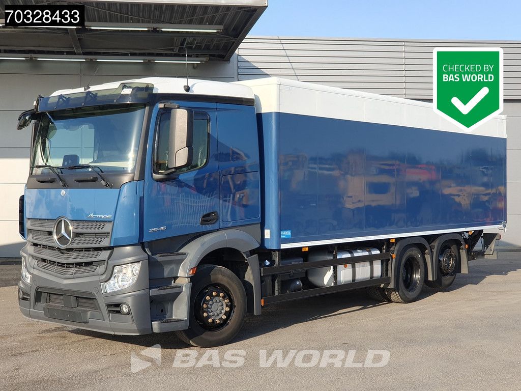 Mercedes Actros 2545 6X2 1500kg Ladebordwand Lift+steering axle Automatic Euro 6