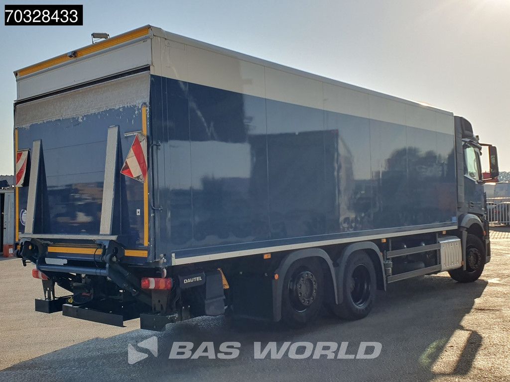 Mercedes Actros 2545 6X2 1500kg Ladebordwand Lift+steering axle Automatic Euro 6