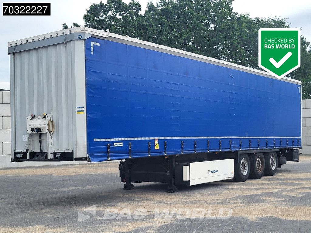 Krone SD Lift Axle Palletkist Anti Vandalism Sliding Roof