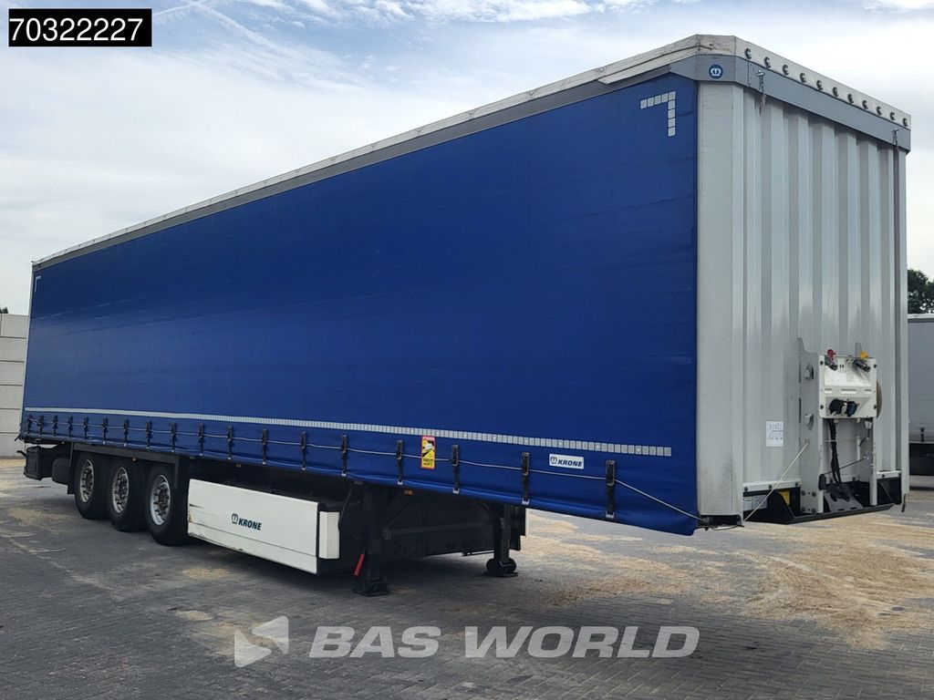 Krone SD Lift Axle Palletkist Anti Vandalism Sliding Roof