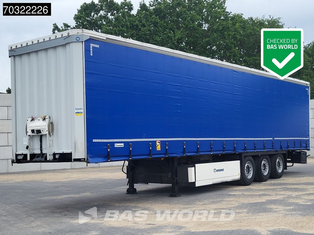 Krone SD Lift Axle Palletkist Anti Vandalism Sliding Roof