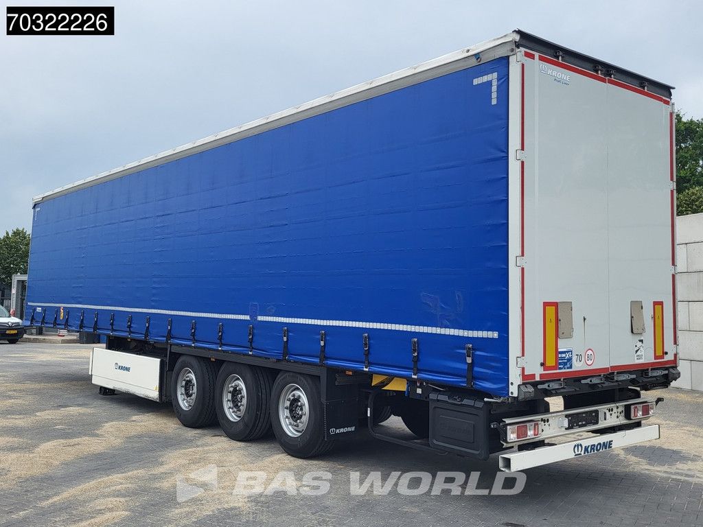 Krone SD Lift Axle Palletkist Anti Vandalism Sliding Roof