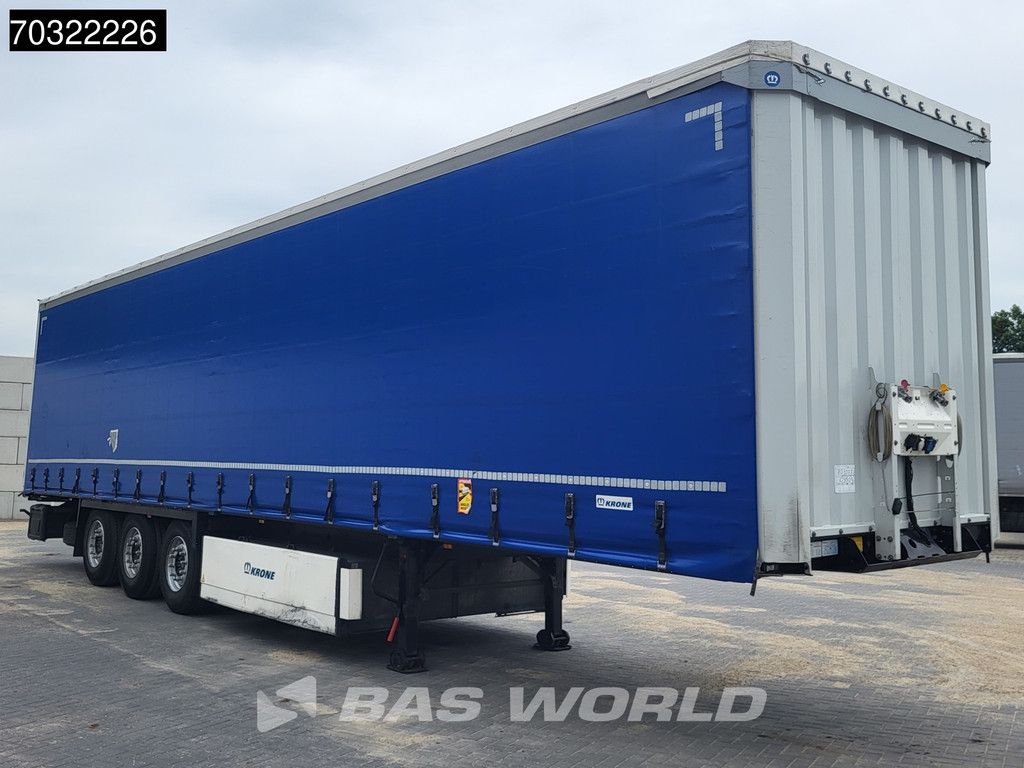 Krone SD Lift Axle Palletkist Anti Vandalism Sliding Roof