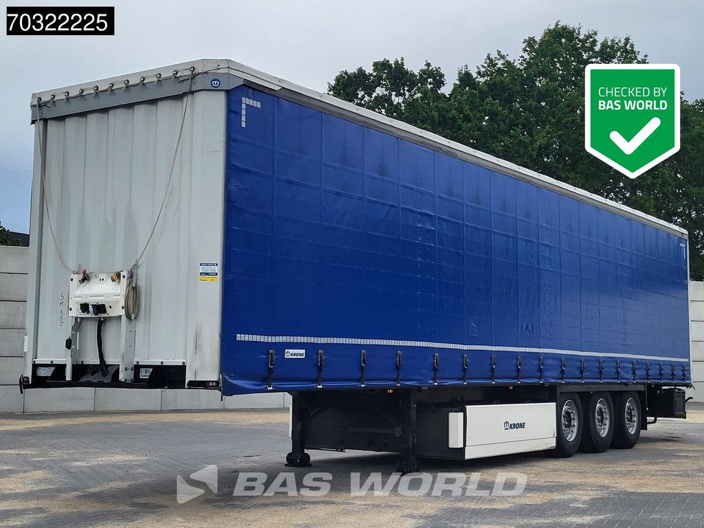 Krone SD Lift Axle Palletkist Anti Vandalism Sliding Roof
