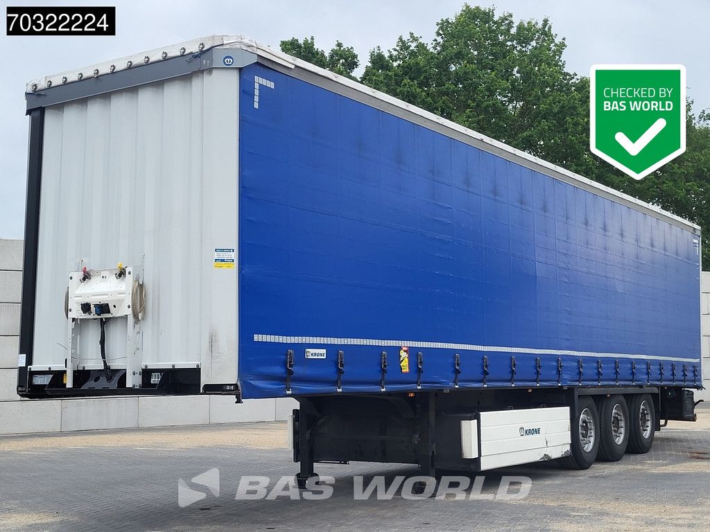 Krone SD Lift Axle Palletkist Anti Vandalism Sliding Roof