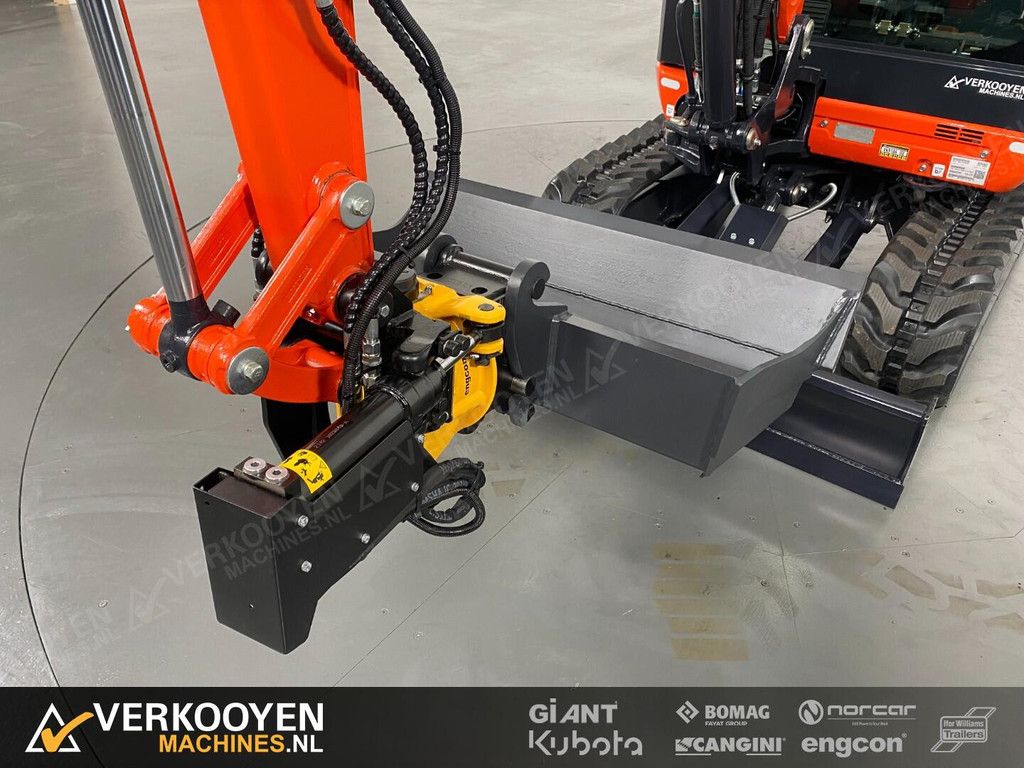 2026 Kubota KX027-4 Hi Spec + Engcon EC204-CW05 ADV1047