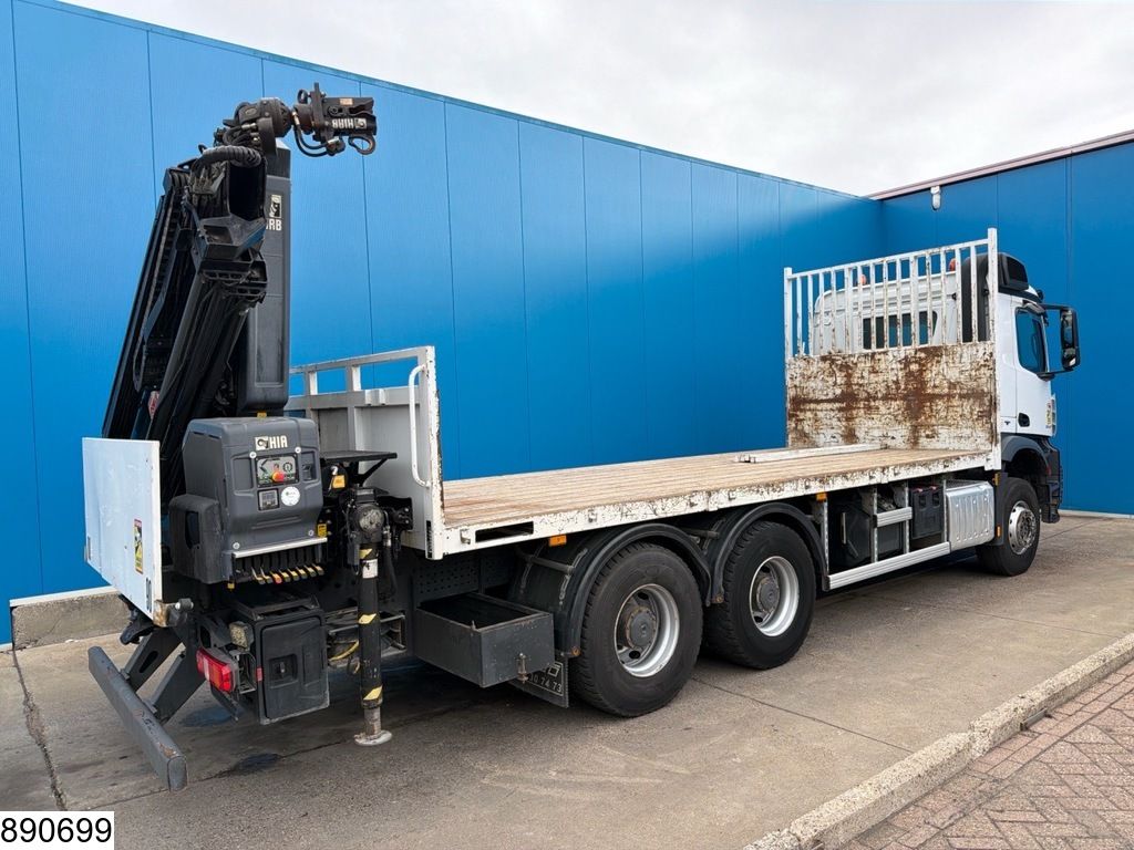 Mercedes Actros 2640 6x4, EURO, HIAB, Remote, PTO