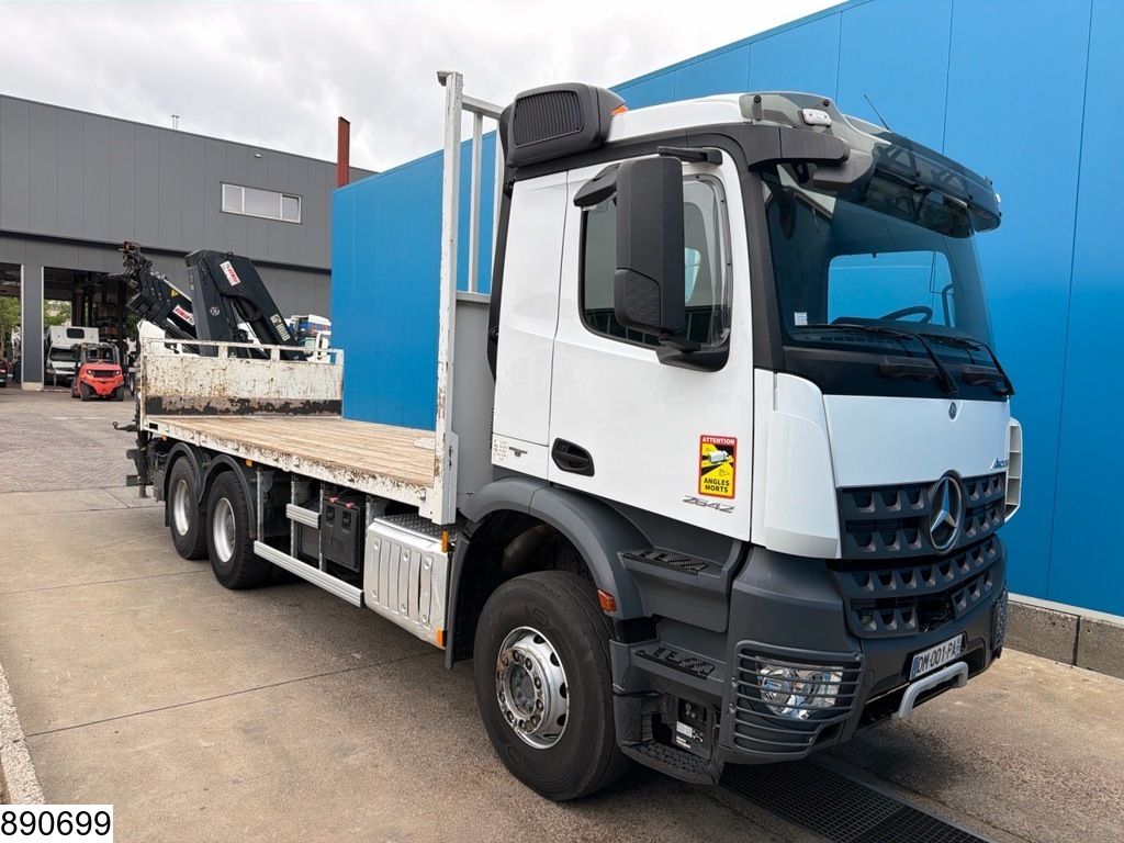 Mercedes Actros 2640 6x4, EURO, HIAB, Remote, PTO