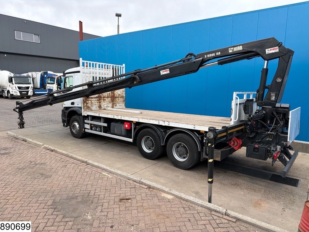 Mercedes Actros 2640 6x4, EURO, HIAB, Remote, PTO