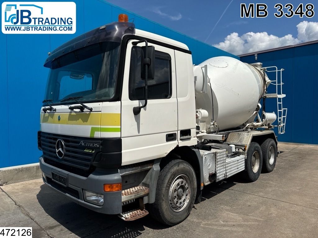 Mercedes Actros 3348 6x4, EURO 3, V8, Hydraulic, Liebherr 6m3
