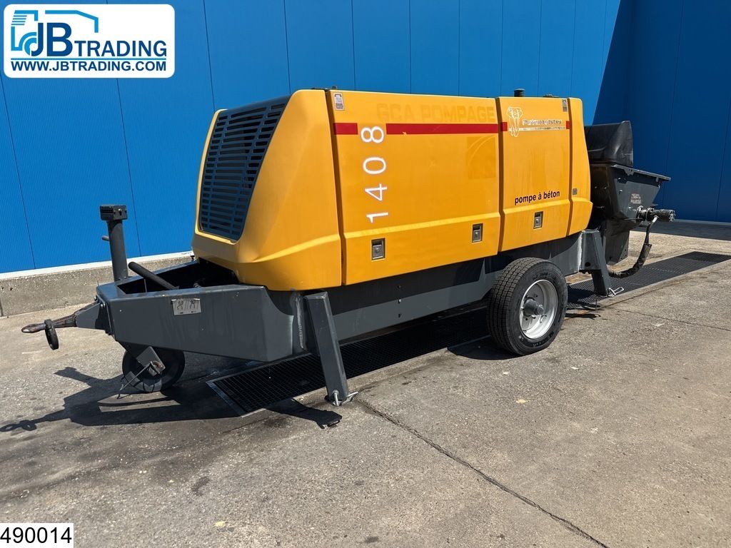 Putzmeister BSA 1408E 110 kW, 106 bar, 79 m3/hr