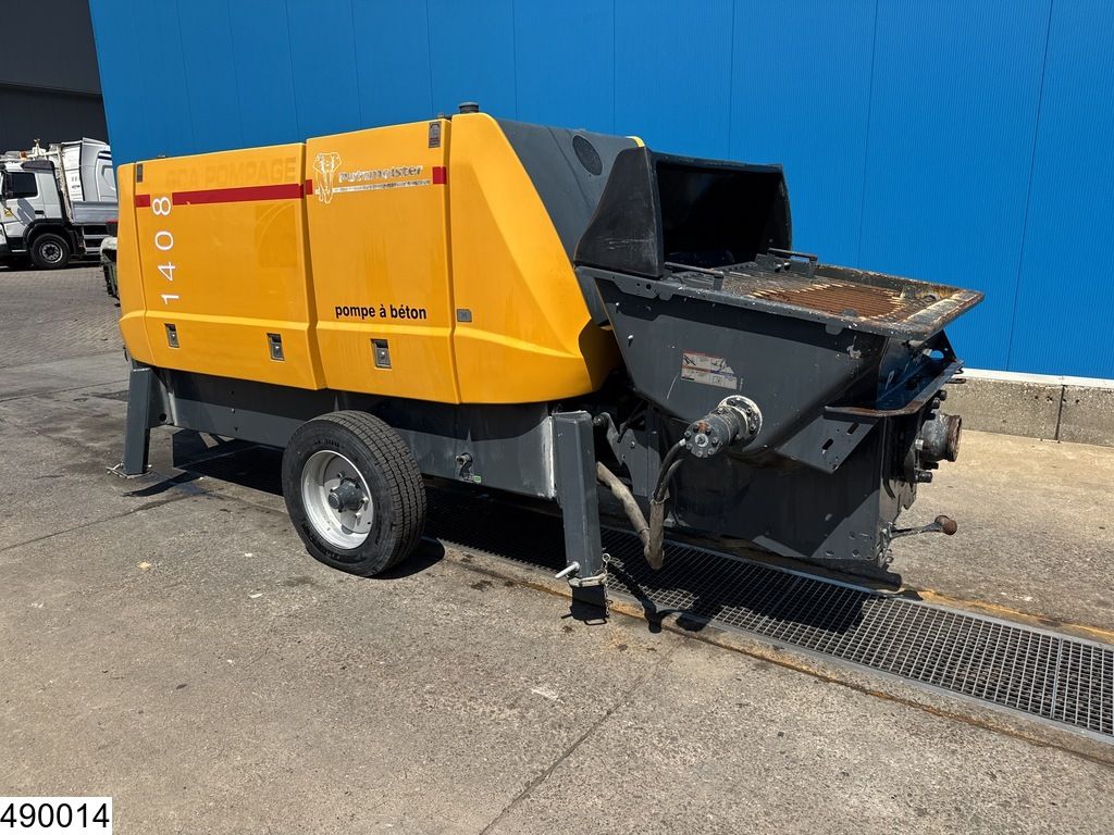 Putzmeister BSA 1408E 110 kW, 106 bar, 79 m3/hr
