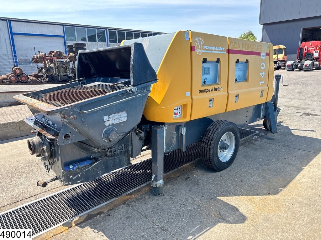 Putzmeister BSA 1408E 110 kW, 106 bar, 79 m3/hr