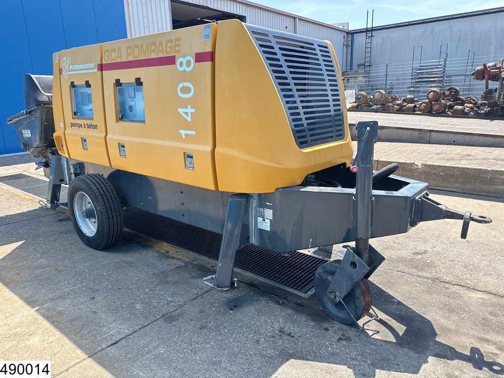 Putzmeister BSA 1408E 110 kW, 106 bar, 79 m3/hr