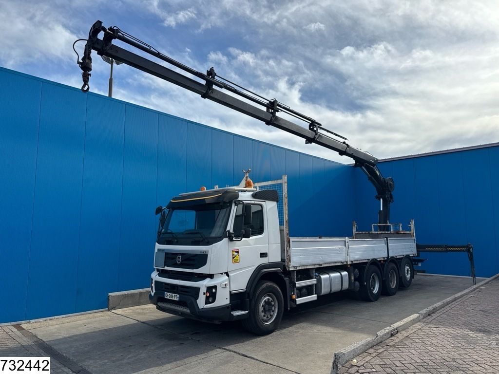 Volvo FMX 410 8x4, EURO 5, Retarder, HIAB, Remote