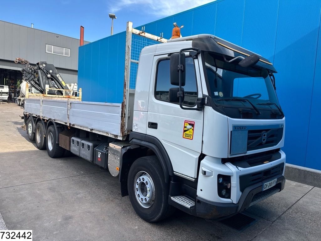 Volvo FMX 410 8x4, EURO 5, Retarder, HIAB, Remote