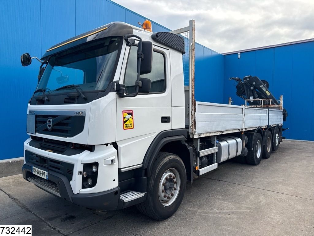 Volvo FMX 410 8x4, EURO 5, Retarder, HIAB, Remote
