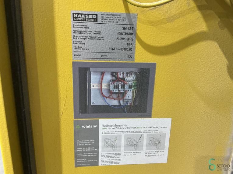 Compressor Kaeser SM 12 T 2016