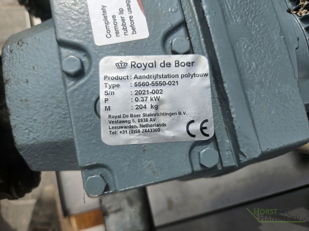 GEA touwschuiven mestschuiven mestschuif