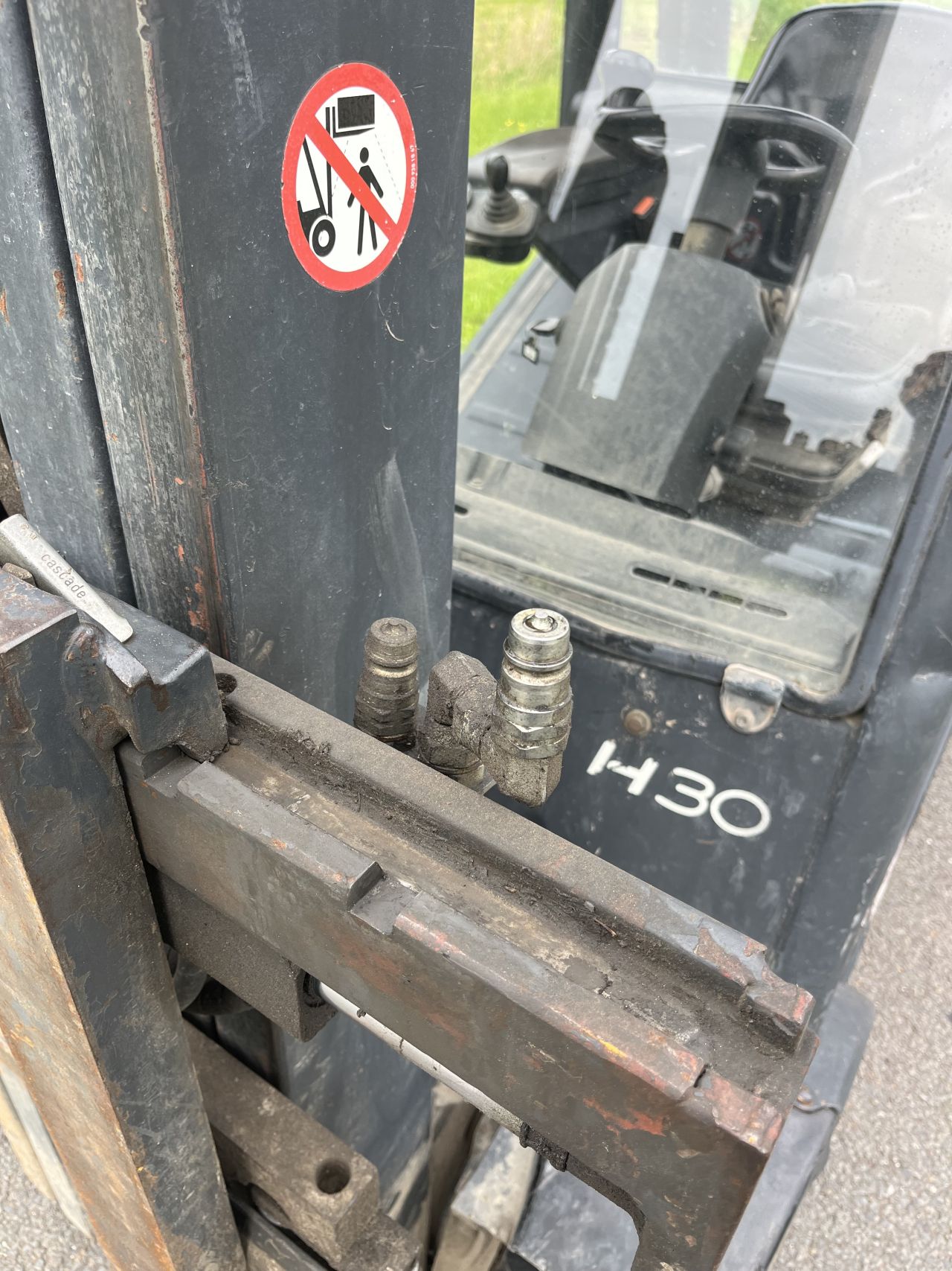 Linde H30D Diesel heftruck triplo sideshift