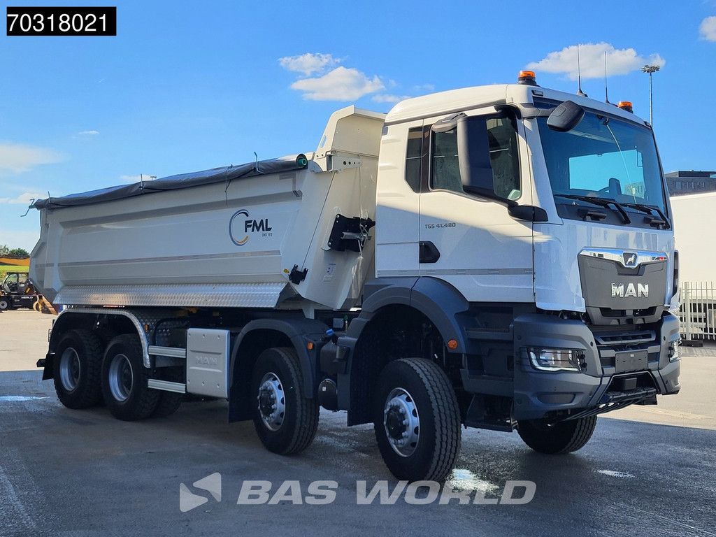 MAN TGS 41.480 8X6 NEW! 8x6 20m3 KH Kipper Full steel Automatic Euro 6