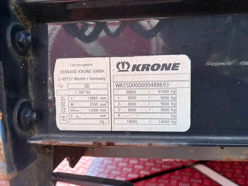 Krone 3 AS BPW Luchtvering