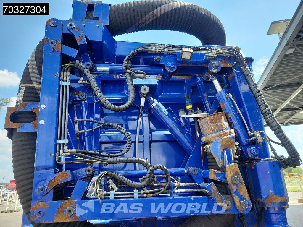 Scania G G490 10X4 NL-truck LONGO Suction excavator Saugbagger Turbine Hydraulic arm Euro 6