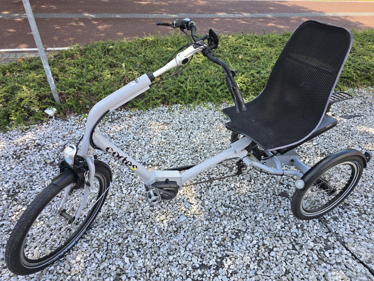 Elektrische driewielers van raam pfautec ebike senioren fiets