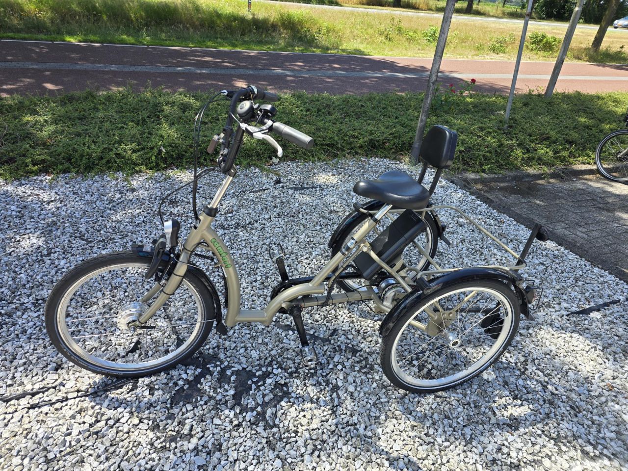 Elektrische driewielers van raam pfautec ebike senioren fiets