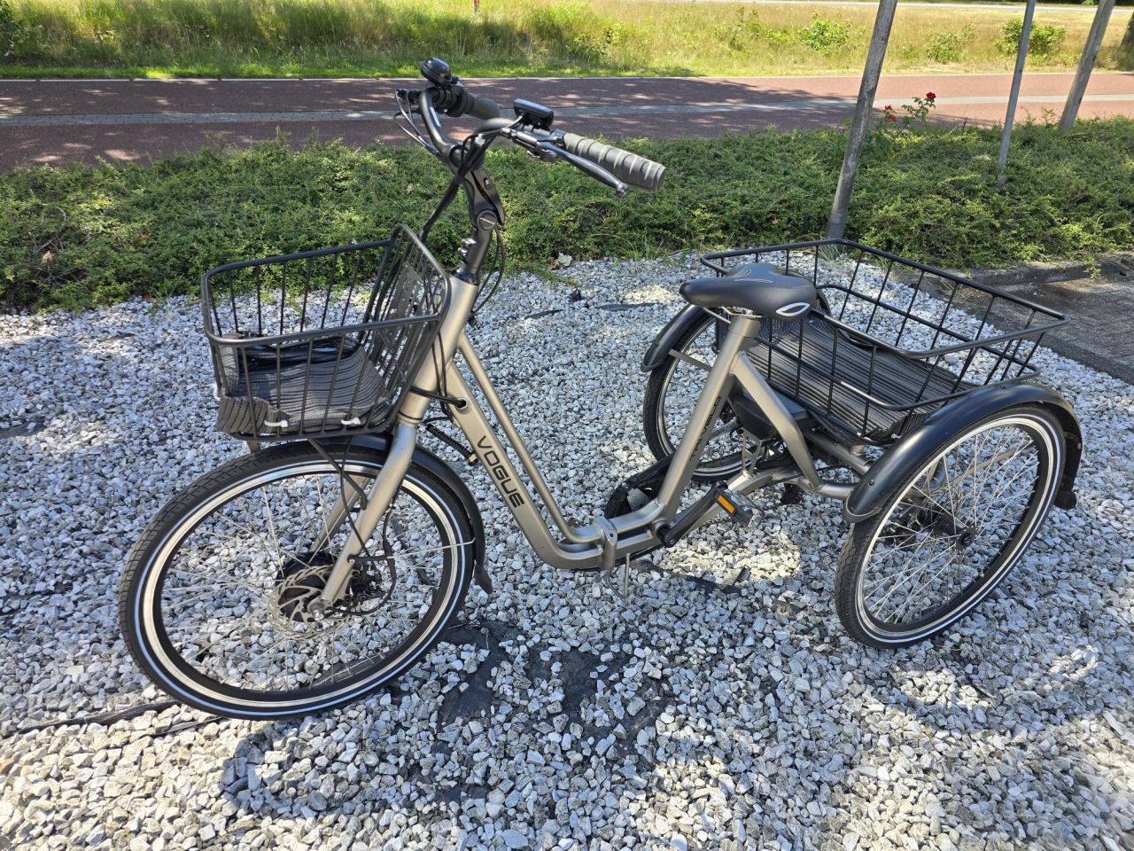Elektrische driewielers van raam pfautec ebike senioren fiets